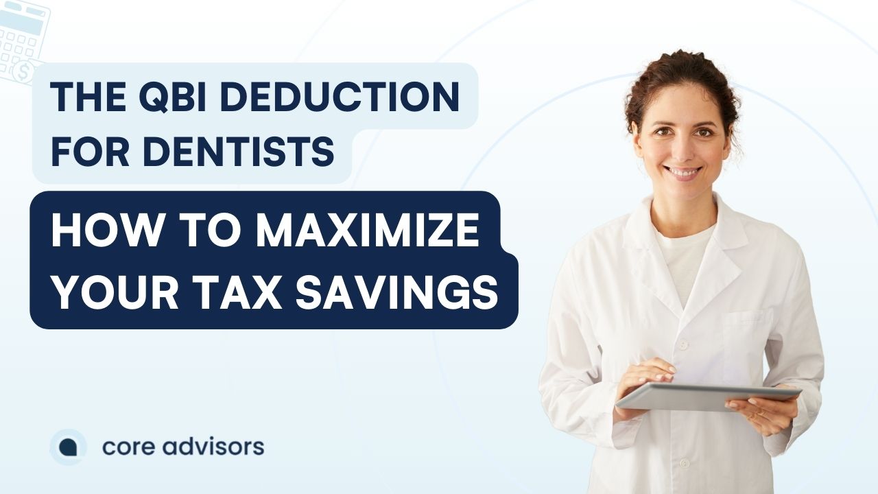 QBI Deduction for Dentists