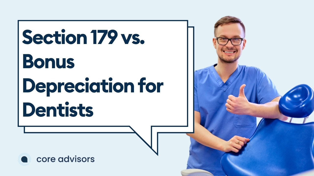 Section 179 vs. Bonus Depreciation for Dentists: Which One Saves More on Equipment in 2026?