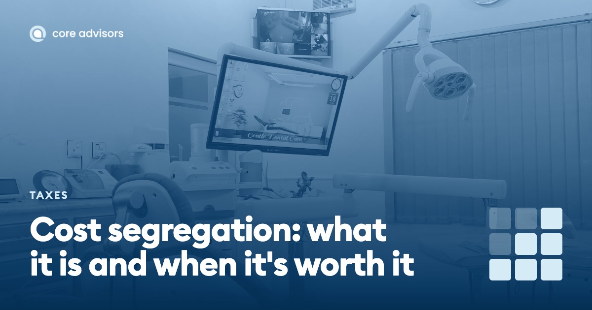 cost segregation dental practices