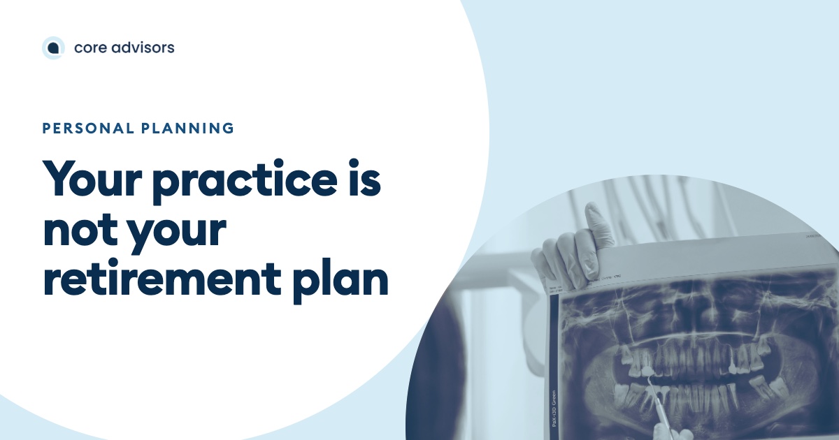 personal financial planning for dentists